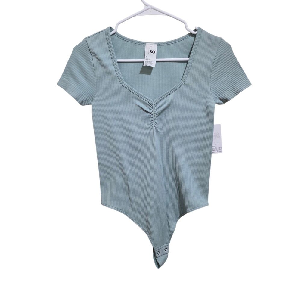 SO Green Bodysuit NWT Woman's Size Med